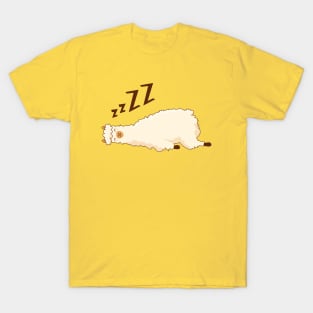 llama sleeping T-Shirt